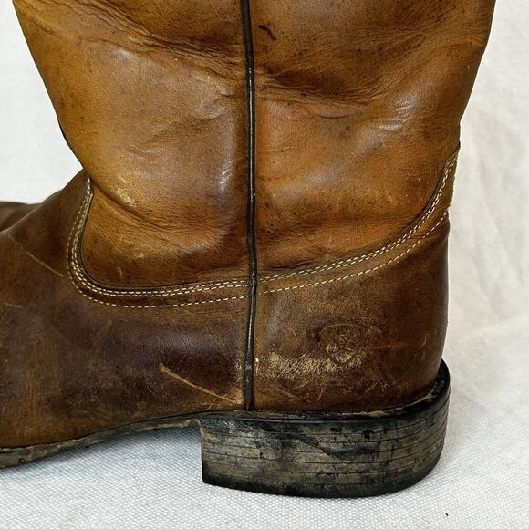 ARIAT Mens SIZE 13 D Western Cowboy Square Toe Boots Brown #10015288 - Picture 9 of 16